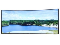 三星105曲面UHD电视