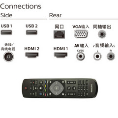 飞利浦65英寸4K智能